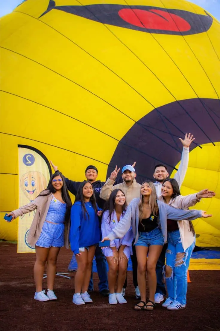Grupo experiencia globo